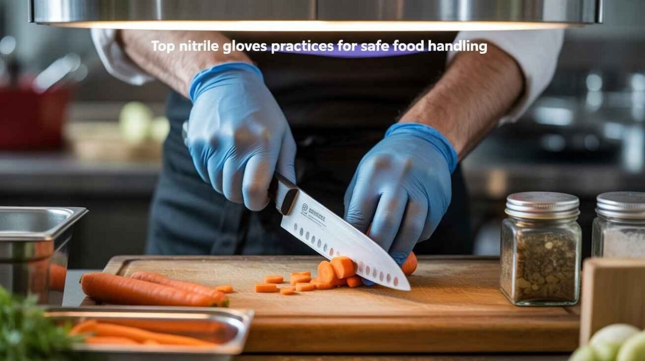 Top Nitrile Gloves Practices for Safe Food Handling