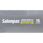 Salonpas Lidocaine Pain Relieving Maximum Strength Gel Patches, 15 Count - Image 2