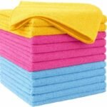 Transform Your Clean with Microfiber Glass Cleaning Cloth 12 Pack!