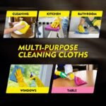 Transform Your Clean with Microfiber Glass Cleaning Cloth 12 Pack! - Image 4