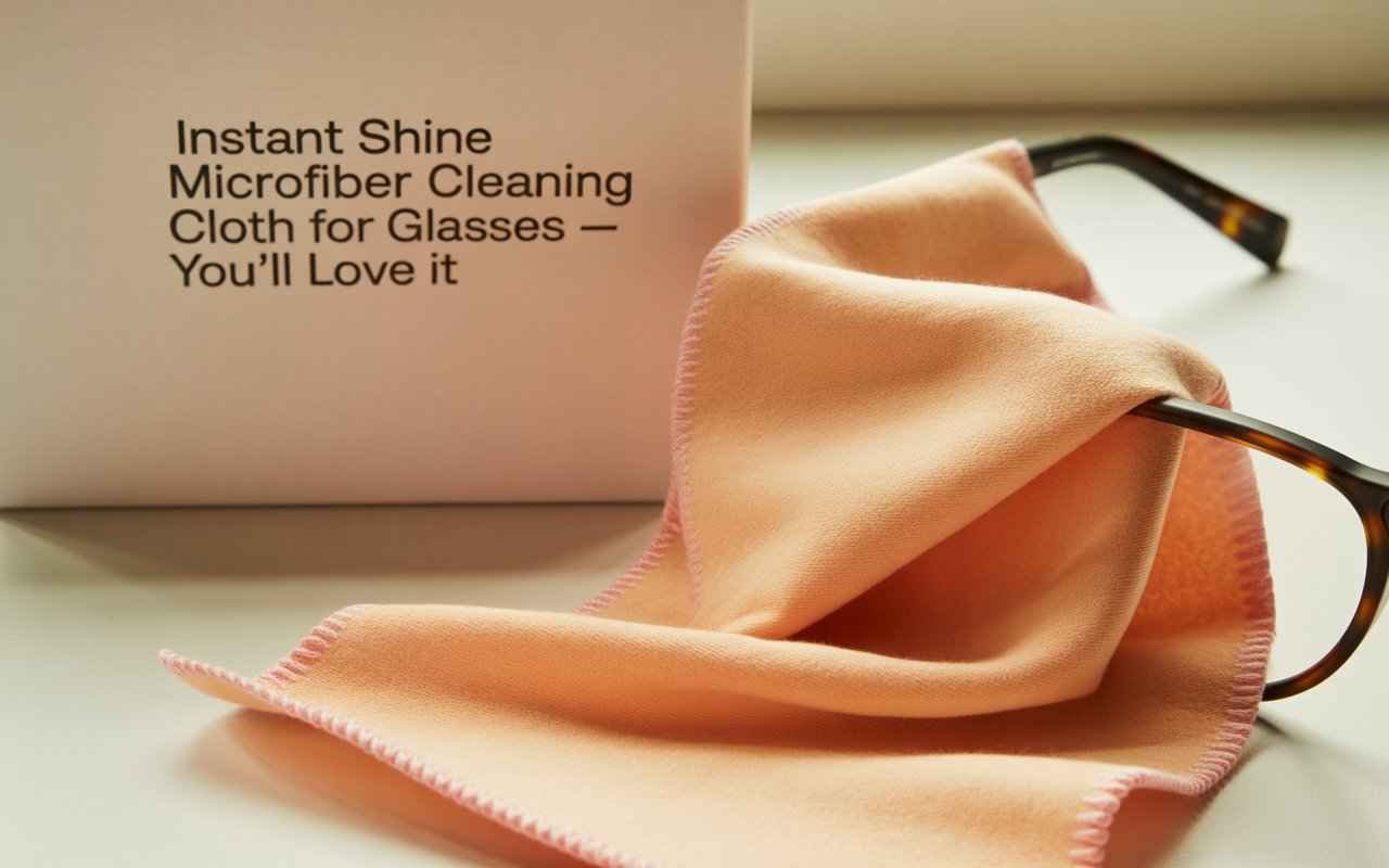 Instant Shine Microfiber Cleaning Cloth for Glasses – You’ll Love It