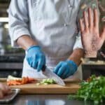 Are Blue Nitrile Gloves Food Safe