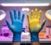 Blue Nitrile Gloves Turn Yellow